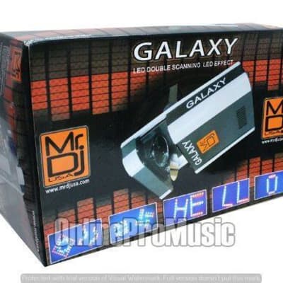 Mr. Dj Galaxy DMX 6 Channels LED Double Scanning LED Effect image 2