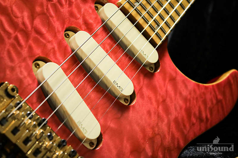 FERNANDES LA-240KK ラルクkenモデルボディ　サスティナー付き Fernandes LA-240KK (L'Arc-en-Ciel ken Signature MODEL) Red