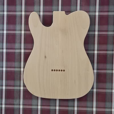 Woodtech Routing - 2 pc Alder - Double Humbucker Telecaster Body - Unfinished image 2