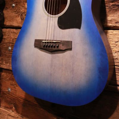 Ibanez PF18WDB Dreadnought Acoustic Guitar, Washed Demin Burst - Free shipping lower USA! image 4