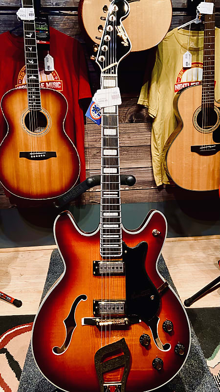 Hagstrom '67 Viking II 2023 - Present - Vintage Sunburst image 1
