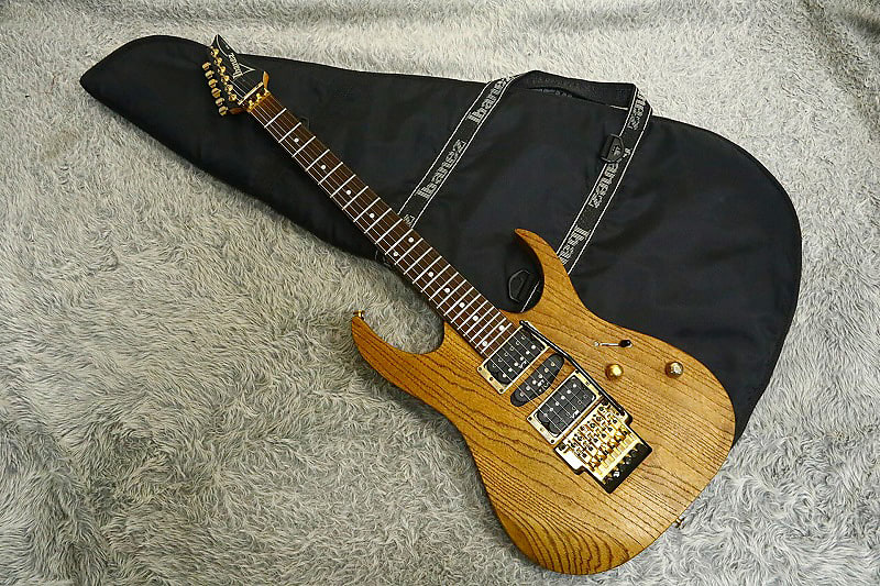 1993 made Ibanez RG Series RG670 Natural Matt finish Light Ash Made in Japan