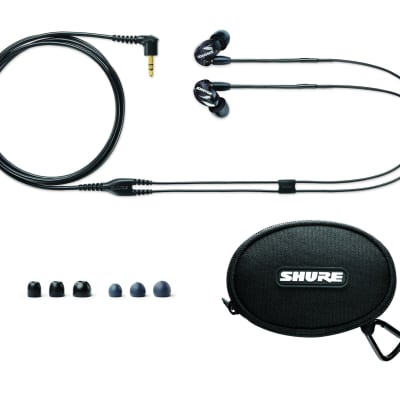 Shure SE215-K Sound Isolating Ear Buds, Black image 5