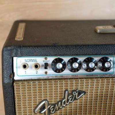 Fender Twin Reverb 2-Channel 100-Watt 2x12" Guitar Combo 1976 image 3