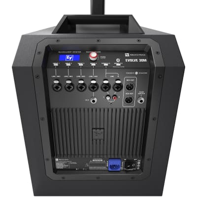 Electro-Voice EVOLVE 30M Compact Column Loudspeaker System with Onboard Mixer, DSP and FX (Black) image 6