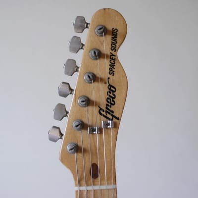 【Japan Vintage】1976 Greco Spacey Sounds TE500 Fender Thinline Telecaster Copy in Natural image 3