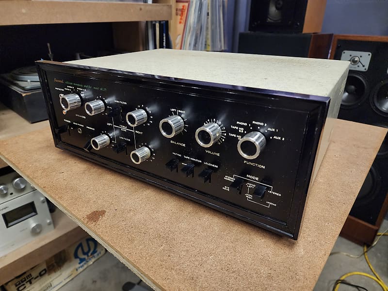 Sansui AU-777 Integrated Amplifier (Fully Recapped