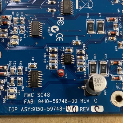 SC48 Profile Fader Card Avid Digidesign image 3
