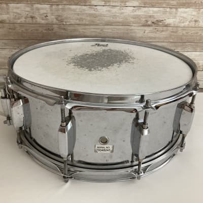 Used Pearl Steel Shell Snare Drum image 2