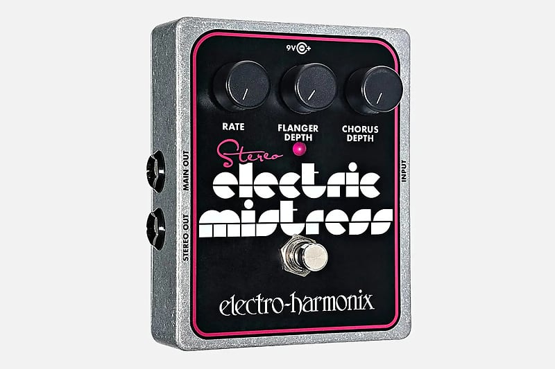 Electro Harmonix  Stereo Electric Mistress 2024 - SILVER/BLACK image 1