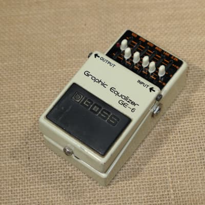 GE-6 BOSS イコライザー ボス 銀ネジ 8XXX BOSS GE-6 Mod. 1978年製 <ボス>｜平野楽器 ロッキン オンライン