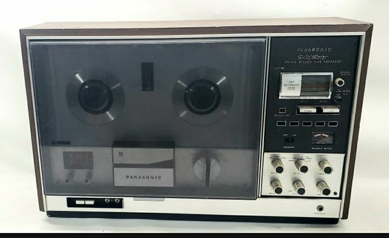 Panasonic RS-790AD Automatic Reverse Reel to Reel Tape Deck - 1970s