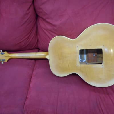 Epiphone Century Archtop W/ Gibson P-13 Speed Bump Pick Up 1942 Natural Blonde image 20