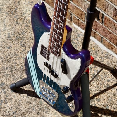 Fender Vintera® II '70s Competition Mustang® Bass, Rosewood Fingerboard, Competition Burgundy image 5