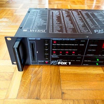 Wersi KF1 Rack Fox (Made in Germany in 1980s)! Vintage MIDI Synthesizer Expander! Read the full ad! image 5