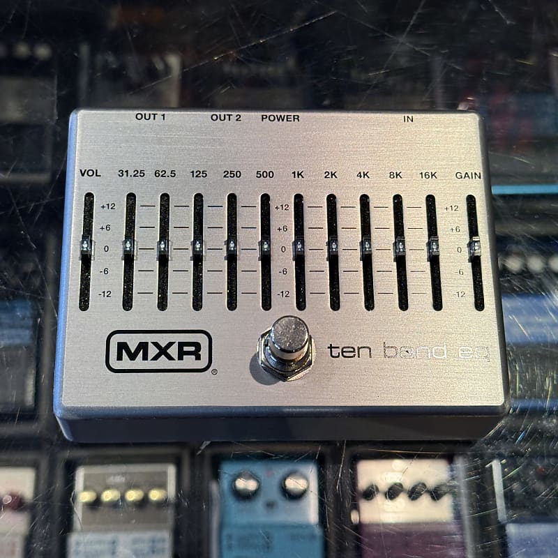 バンドスコア　ジッタリンジン　TENSTATIC!　FROM　8-9-10! MXR M108S Ten Band EQ Pedal | Sweetwater