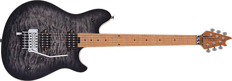 EVH - Wolfgang Special QM  Baked Maple Fingerboard  Charcoal Burst - 5107701597 image 1