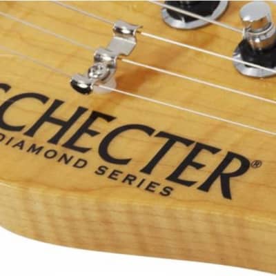 Schecter Japan California Classic Electric Guitar W/ Hardcase, Transparent Sky Burst 7300 image 5