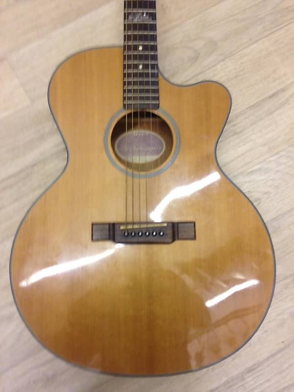 Aria The Sandpiper SP-STDN Electro Acoustic Guitar | Reverb