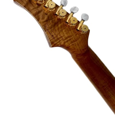 Kauer Guitars Korona Supreme 2022 Tahitian Coral / Natural, Swamp Ash Body, NEW (Authorized Dealer) image 9