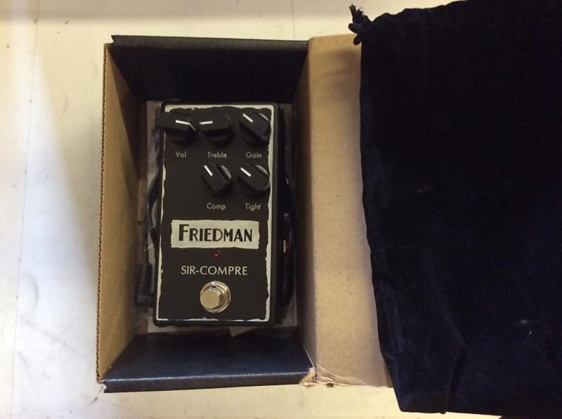 Friedman Sir-Compre Compressor Pedal with Overdrive Pedal image 1