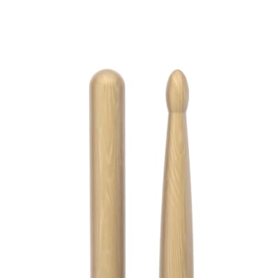Pro-Mark TX7AW Hickory 7A Wood Tip Drum Sticks (Pair) image 3
