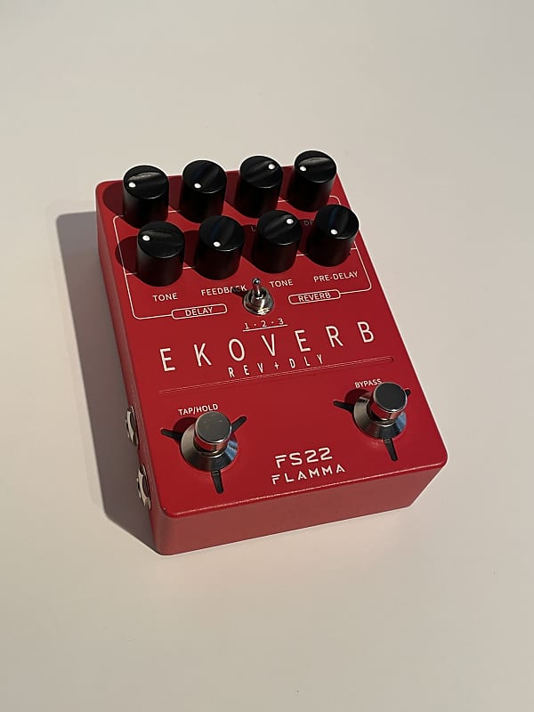 FLAMMA / EKOVERB ディレイ&リバーブ Flamma: EKOVERB Delay & Reverb. No Talk Demo - YouTube