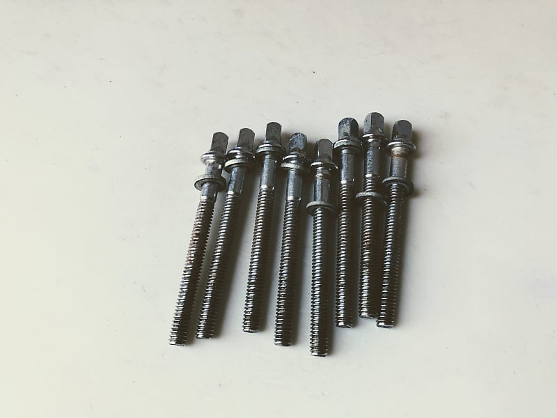 Genuine Ludwig Vintage (8) Tension Rods 1970's Really Nice Condition Chicago USA #2 image 1