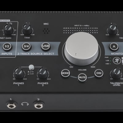 Mackie Big Knob Studio 3x2 Studio Monitor Controller | 192kHz USB I/O image 2