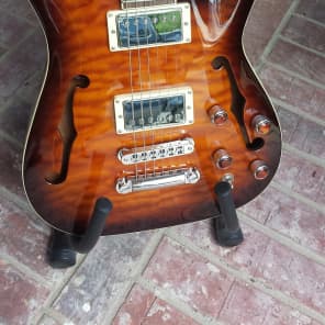 Schecter C-1 E/A 2011 Burst,Schecter Case,Locking Tuners,Qpart Knobs, Special Order Tuning Buttons image 3