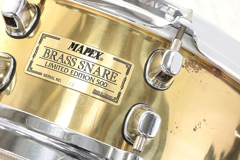 Mapex Brass Snare Limited Edition 500 | Reverb