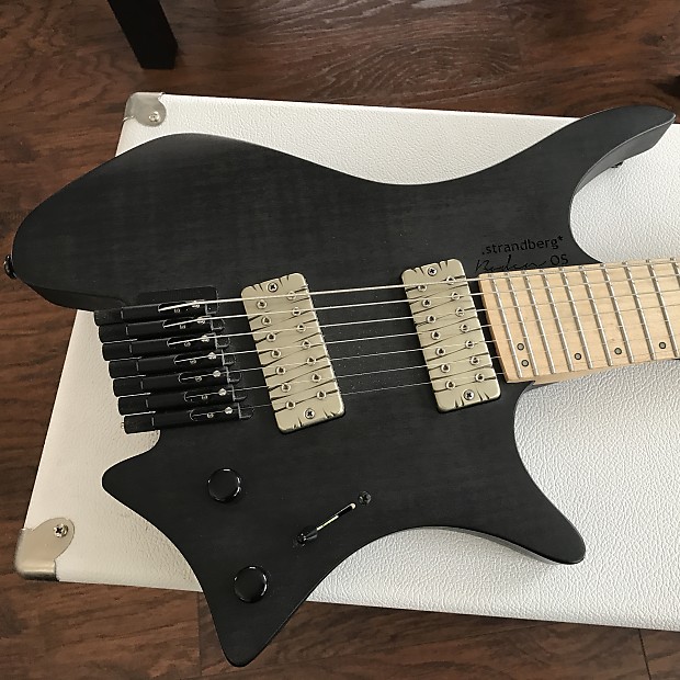 高評価レビュー w OS7 Boden Strandberg Bareknuckle Black Pickups Aftermath エレキギター