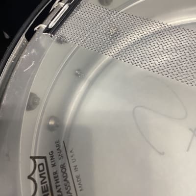 Steve Smith's Ludwig - 14"x5" Acrolite Snare Drum 1968. Authenticated! image 21