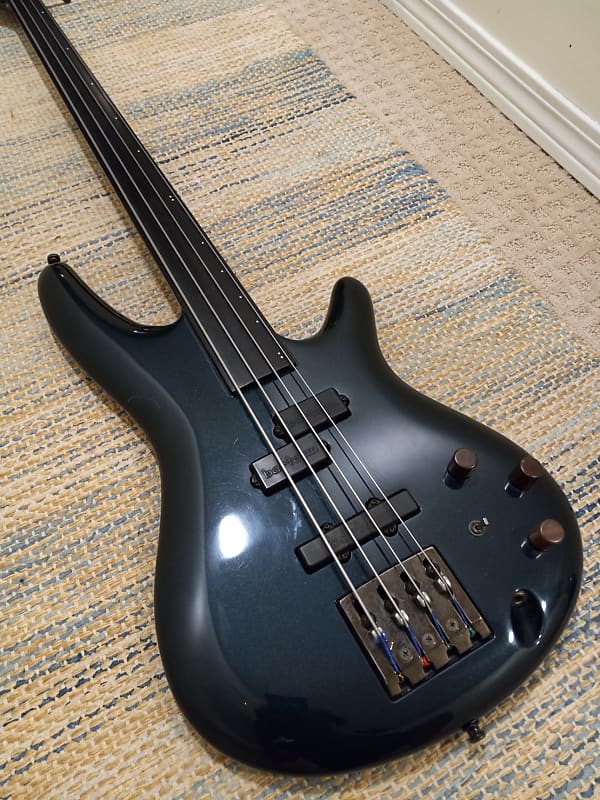 Ibanez SR2040E DB 1989 Fretless Bass Made in Japan w/Mono case, Power Curve System, Bartolini active pickups image 1