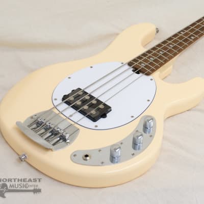 Sterling by Music-Man SUB Series Ray 4 Bass Guitar - Vintage Cream image 6