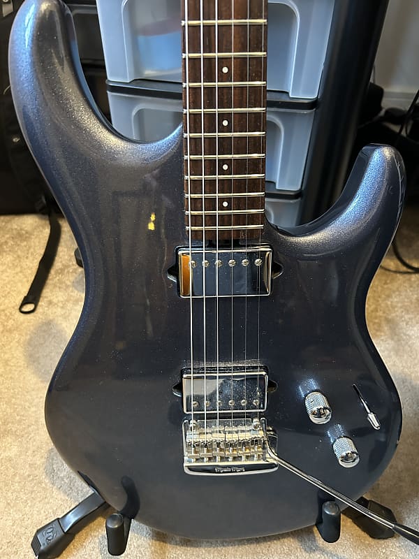 Ernie Ball Music Man Luke L4 SSS Trem Diesel Blue (632) - Willcutt Guitars