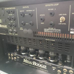 Mesa Boogie Quad Preamp/Simul-Class Stereo 295 Power Amp 1987 Black image 11