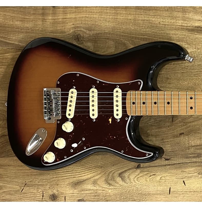 Fender Standard Stratocaster with Maple Fretboard 2016 - Brown Sunburst image 1