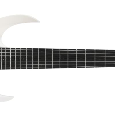 S by Solar AB4.7W – 7 String White Matte Electric Guitar | Reverb