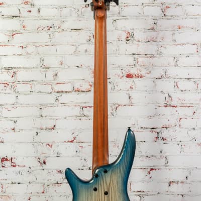 Ibanez SR Standard - 5 String Bass Guitar - Cosmic Blue Starburst Flat image 9