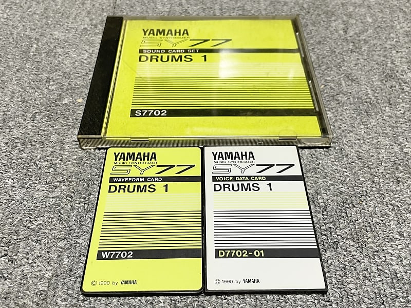 YAMAHA SY77 TG77 DRUMS1 For Yamaha SY77 and TG77 | Reverb