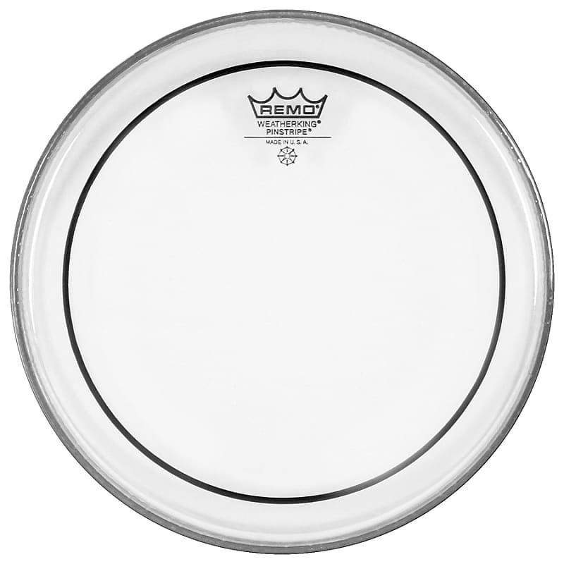 Remo PS1318-00 Pinstripe Clear 18" Bass Drum Head image 1