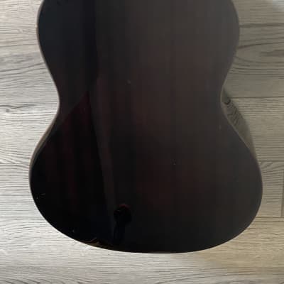 Dean Espana Classical Acoustic Guitar Solid Spruce top blackburst image 9