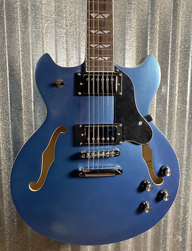 Westcreek 333 Semi Hollow Body 335 Lake Placid Blue #0031 | Reverb