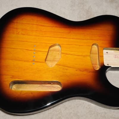 Mighty Mite MM2705AF-2TS Swamp Ash Tele Body 2 Tone Sunburst Thin Poly Finish Weighs 4lbs 8.5oz #2 image 1