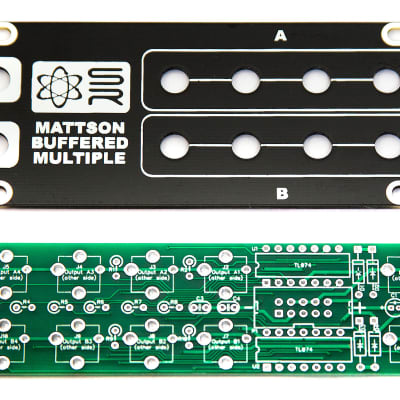 Synthrotek 1U Mattson Buffered Multiple PCB and Panel Combo image 1