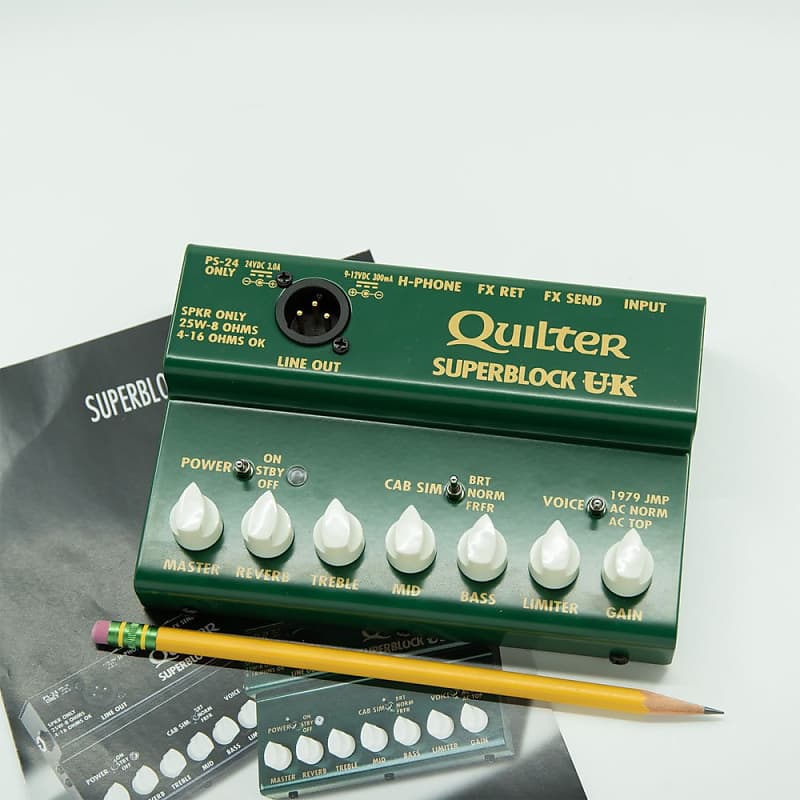 Quilter Labs SuperBlock UK 25W British Style Guitar Pedal Amp image 1