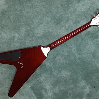 Dean V Exotic 2008 Bubinga Wood Abalone Inserts | Reverb