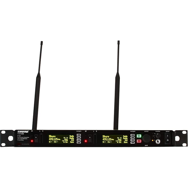 Shure P10T Dual Wireless Transmitter for PSM1000 - G10, 470-542Mhz image 1
