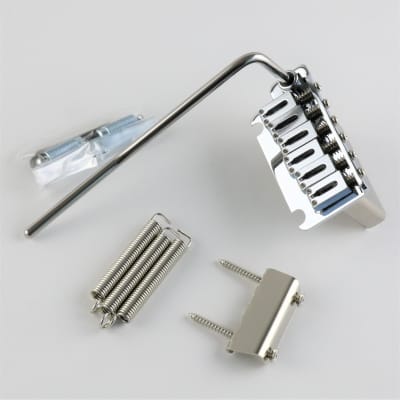 GOTOH NS510TS-FE1 TREMOLO CHROME STEEL BLOCK image 1